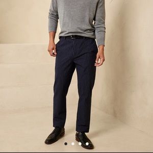 Banana Republic slim tapered fit striped pants! Brand new with tags!